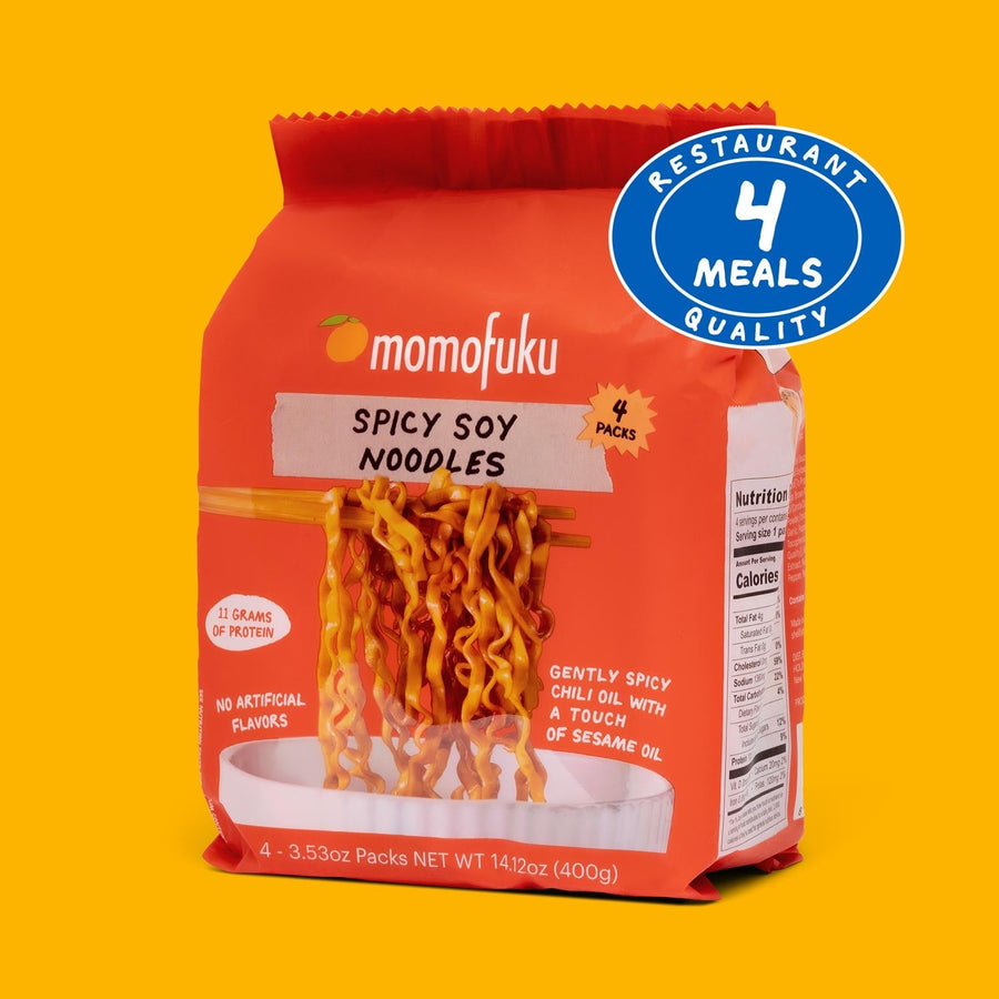 Spicy Soy Noodles | 4 Packs - Woven Basket Packs Range