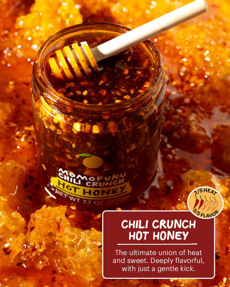 Chili Crunch Hot Honey - Umber Cabinet Crunch Range
