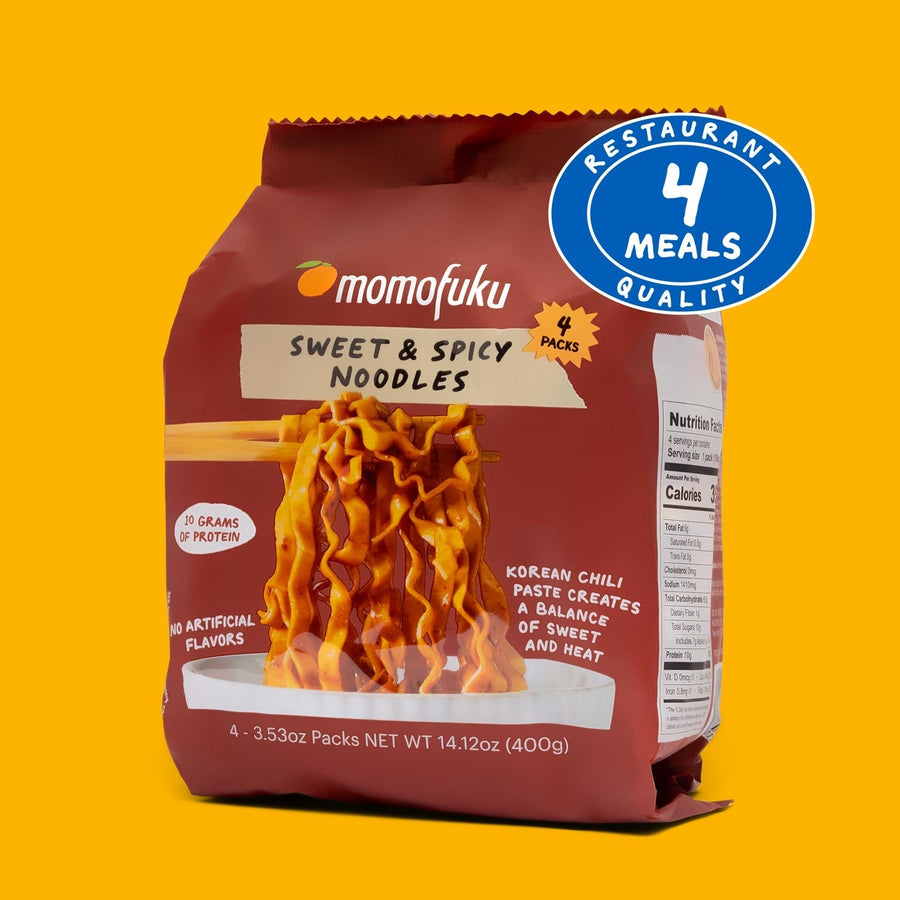 Sweet & Spicy Noodles | 4 Packs - Umber Basket Packs Range